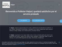 Tablet Screenshot of poliestermaipol.com